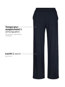 Femme - Bas de pyjama en Modal de couleur Bleu, Unicolore, de la série DSW Balancing de CALIDA