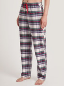 Flanellhose mit Seitentaschen