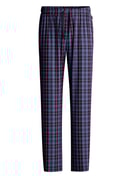 Herren - Pyjamahose mit Seitentaschen aus 100% Baumwolle in Blau, Gemustert aus Serie Family & Friends von CALIDA