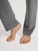 Merino wool knitted trousers