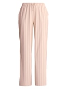 Damen - Pyjamahose mit Seitentaschen aus Baumwolle in Beige, Gestreift aus Serie Favourites Arts von CALIDA