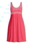 Donna - Camicia da notte, lunghezza 95 cm in Modal di colore Rosa, Pizzo, della serie Favourites Love di CALIDA