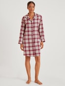 Flannel nightdress, length 95 cm