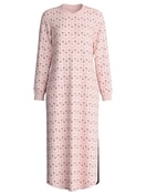 Damen - Langarm-Nachthemd, Länge 130 cm aus 100% Baumwolle in Rosa, Floral aus Serie Midnight Flowers von CALIDA, Verpackung