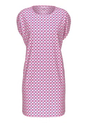 Chemise de nuit, longueur 90cm bubble gum pink