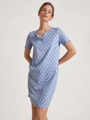 Short sleeve nightdress, length 95cm