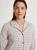 Chemise de nuit à manches longues, longueur 95 cm