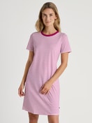 Short-sleeved nightdress, length 95 cm