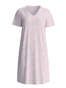 Donna - Sleepshirt, lunghezza 95 cm in 100% cotone di colore Viola, Modello, della serie Blooming Nights di CALIDA