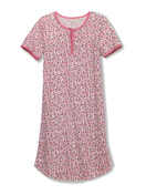 Chemise de nuit, longueur 95cm cashmere rose