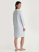 Long-sleeved nightdress, length 100 cm