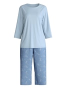 Women -  made of 100% Cotton in Blue, Patterned, from the Hotel Nights series by CALIDA