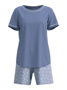 Short pyjama provence blue