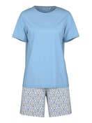 Pyjama short placid blue