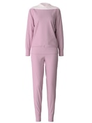 Bündchen-Pyjama fragrant lilac