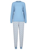 Cuffed pyjamas placid blue