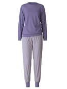 Bündchen-Pyjama twilight purple