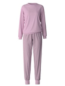 Pyjama with cuff new fragrant lilac