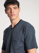 Kurz-Pyjama, V-Neck