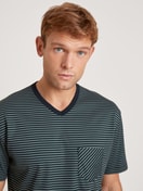 Kurz-Pyjama, V-Neck