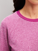 Women model is wearing  made of Cotton in Pink, Striped from the Soft Dreams series by CALIDA, Detail