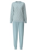 Bündchen-Pyjama sterling blue