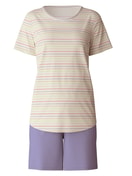 Short pyjama provence blue