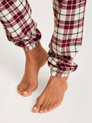 Flannel pyjamas, buttoned