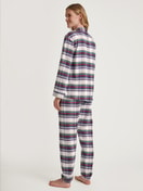 Flannel pyjamas, buttoned