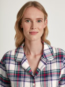 Flannel pyjamas, buttoned