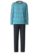 Pyjama, lang bright blue