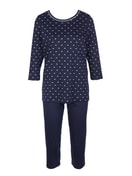 3/4 Pyjama dark lapis blue