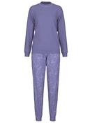 Bündchen-Pyjama twilight purple