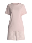 Women - Short pyjama made of 100% Cotton in Pink, Patterned, from the Easter Nights series by CALIDA