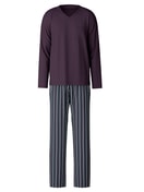 Pyjama, lang plum