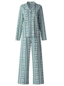 Pyjama buttoned bristol blue