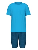 Pyjama court danube blue