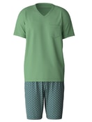 Short pyjama stone green