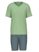 Short pyjama iris green