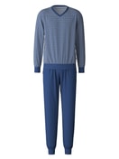 Bündchen-Pyjama deep night blue