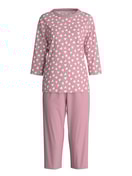 Damen - Capri-Pyjama aus 100% Baumwolle in Rosa, Gemustert aus Serie Cotton Special von CALIDA, Verpackung