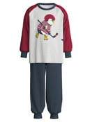 Kids - Pyjama with cuff made of 100% Cotton in Grey, , from the Toddlers Sports series by CALIDA