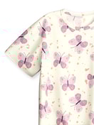 Kinder - Kurz-Pyjama aus 100% Baumwolle in Violett,  aus Serie Toddlers Butterfly von CALIDA