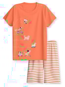 Multipack Kinder - Kurz-Pyjama aus 100% Baumwolle in Orange,  aus Serie Toddlers Scooter von CALIDA