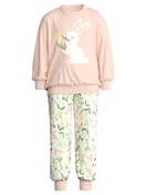 Enfant - Pyjama avec bords élastiques en 100% coton de couleur Rose, , de la série Toddlers Easter de CALIDA
