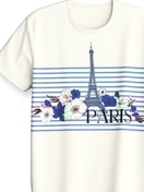 Kinder - Kurz-Pyjama aus 100% Baumwolle in Violett,  aus Serie Kids Stripes von CALIDA