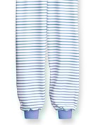 Kinder - Bündchen-Pyjama aus 100% Baumwolle in Violett,  aus Serie Kids Stripes von CALIDA