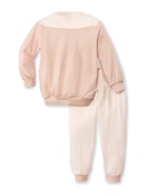 Kinder Bündchen-Pyjama lace parfait pink