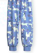 Kinder - Bündchen-Pyjama aus 100% Baumwolle in Violett,  aus Serie Toddlers Dog von CALIDA