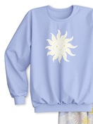 Enfant - Pyjama avec bords élastiques en 100% coton de couleur Bleu, , de la série EDITION 85 de CALIDA